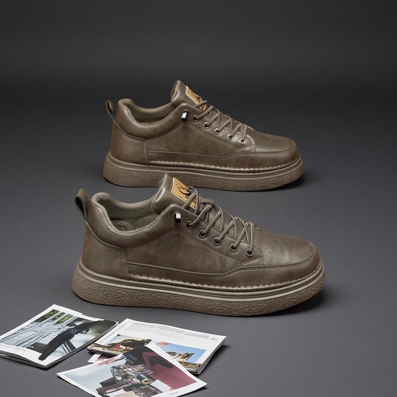 Sapatos masculinos de outono novo estilo respirável sapatos de Chef sapatos de trabalho masculinos antiderrapante resist