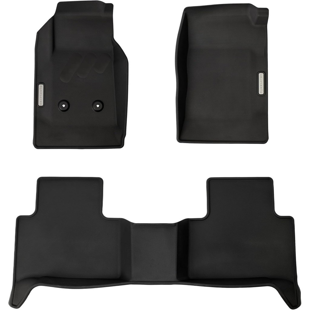 Tapetes De Camada De Base Para Chevy Colorado/GMC Canyon (2015-2022) Crew Cab – Fabricados Nos Eua Premium Todos Os Clim