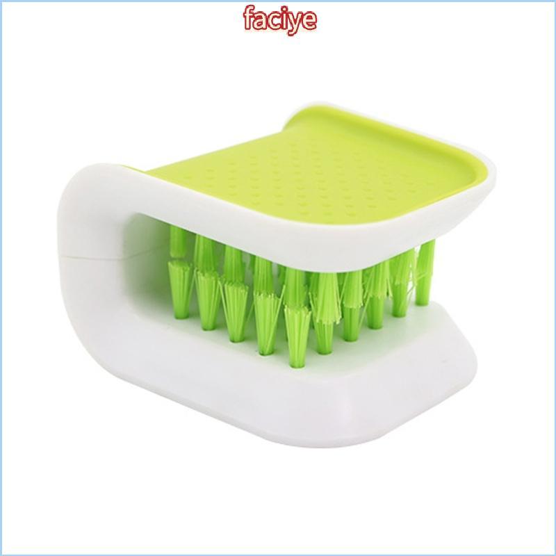 Escova Limpeza Dupla Face Ergonômica FCY U Design Para Talheres , Lacunas E Superfícies Automotivas , Doméstica