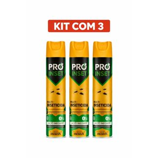 KIT C/3 INSETIKit com 3 Inseticida 250ml cada PRO INSET Multi - Inseticida – Ação Imediata em Oferta na Shopee