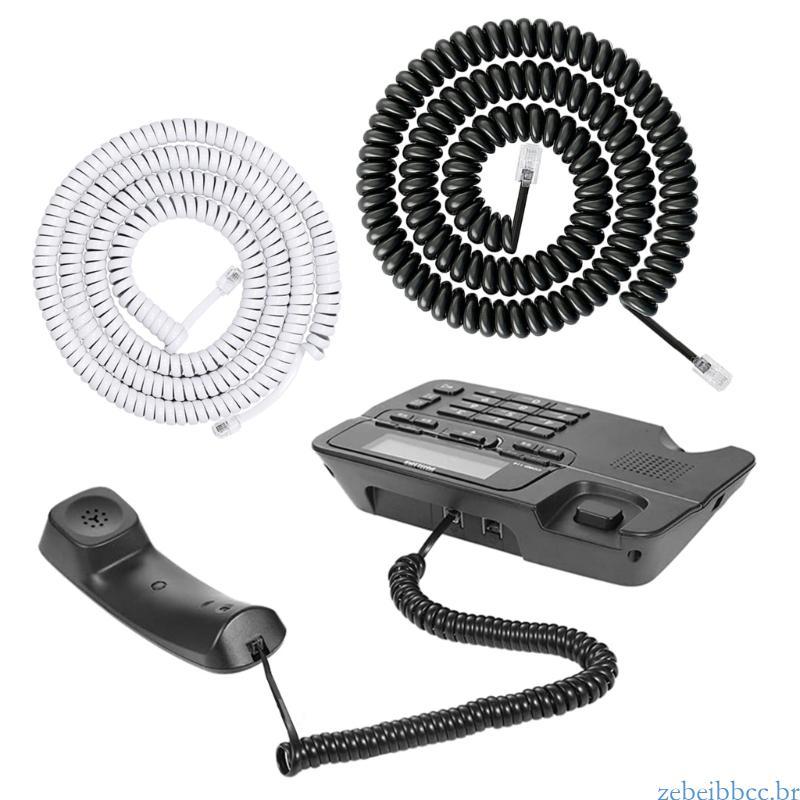 zebeibbcbr RJ9 RJ11 4P4C Telefone Fixo Para Centros Atendimento Cliente Exigem Comunicação Clara