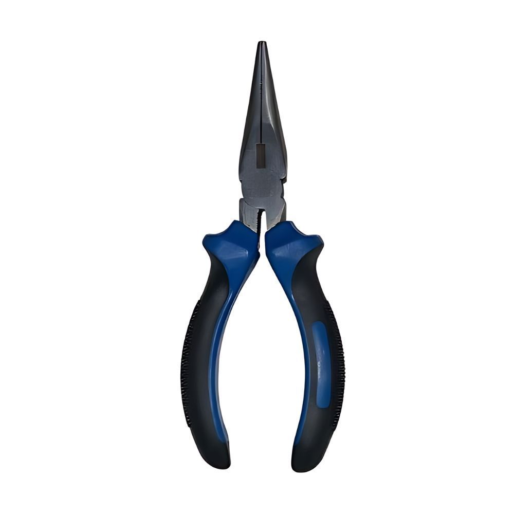 Alicate Bico 1/2 Cana 6" - Polido com Cabo Anatômico Antiderrapante