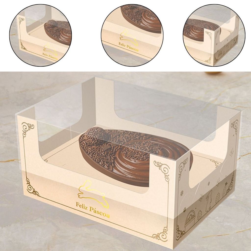 5 CAIXA P/ OVO DE PÁSCOA  AJUSTAVEL 150/250G - PASCOA LUZ 5780 ( IDEIA PÁSCOA 2026 ) em Oferta na Shopee