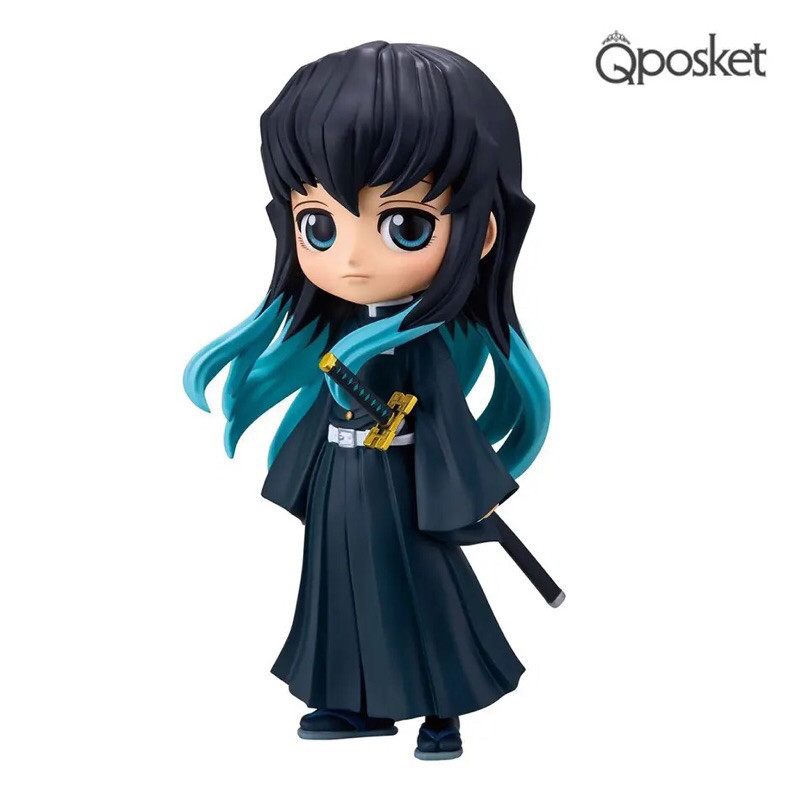 Muichiro tokito - Qposket Demon Slayer - Action Figure Figura de Ação Boneco Chibi