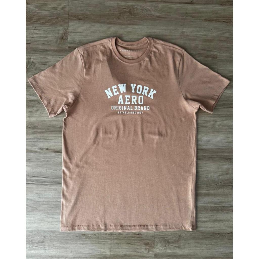 Camiseta Masculina Aeropostale New York – Malha Peletizada