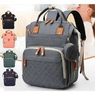 Mochila Bolsa Maternidade Mamãe Bebê Impermeável Porta mamadeira Fralda Menina Menino Lin…