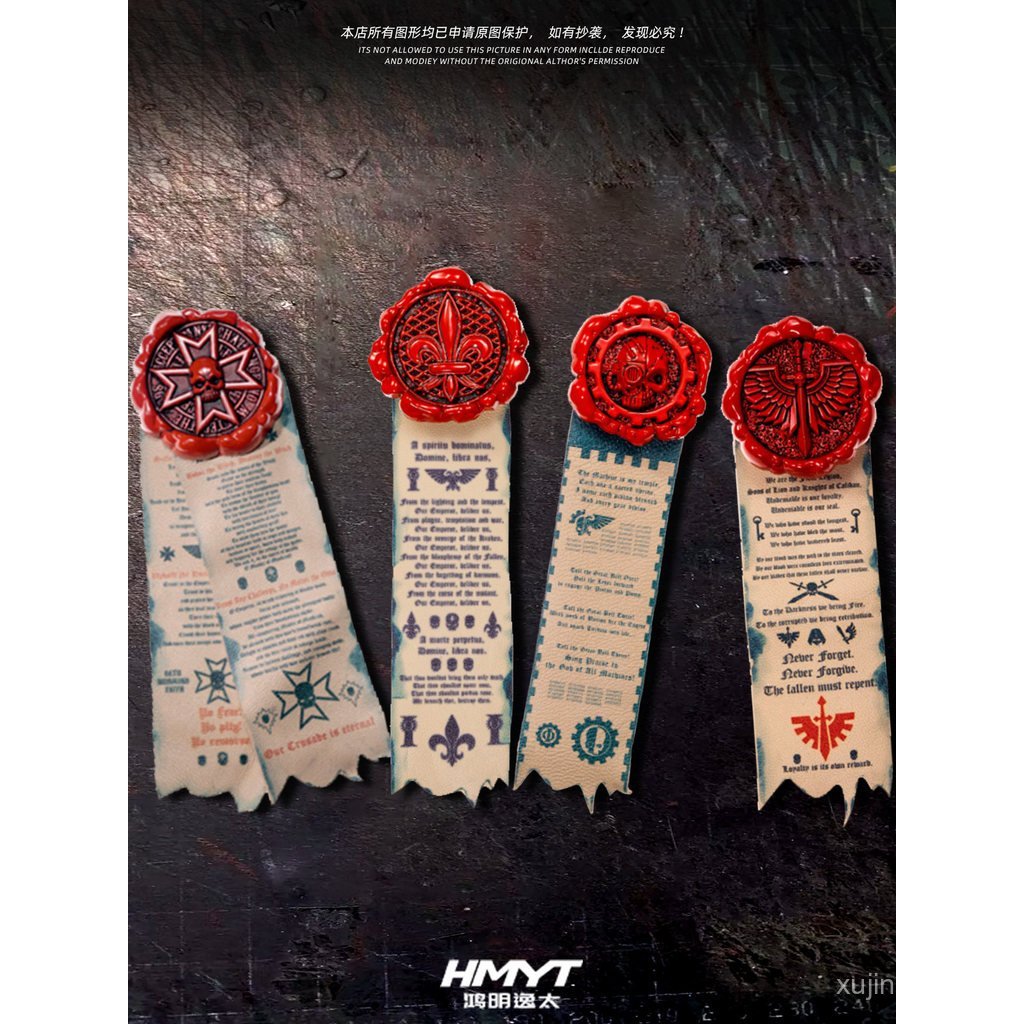 Warhammer 40 Selo de Purificação Ultramarines 3 Adesivo de Bagagem para FPXT