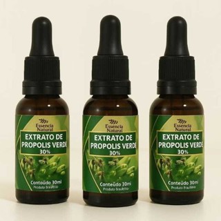 COMBO 3UND extrato de própolis-verde 30ml cada f(rasco) em Oferta na Shopee