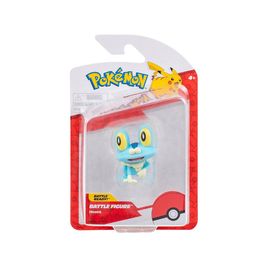 Boneco De Batalha Froakie De 4Cm - Pokémon em Oferta na Shopee
