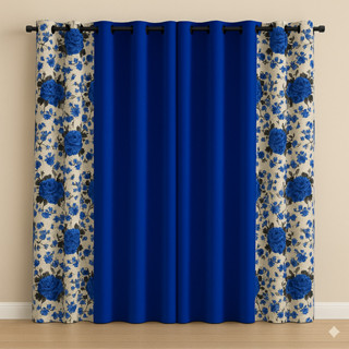 Cortina Floratta Alta Qualidade 2,00x1,70 Estampa Elegante para Sala e Quarto A Pronta Entrega em Oferta na Shopee