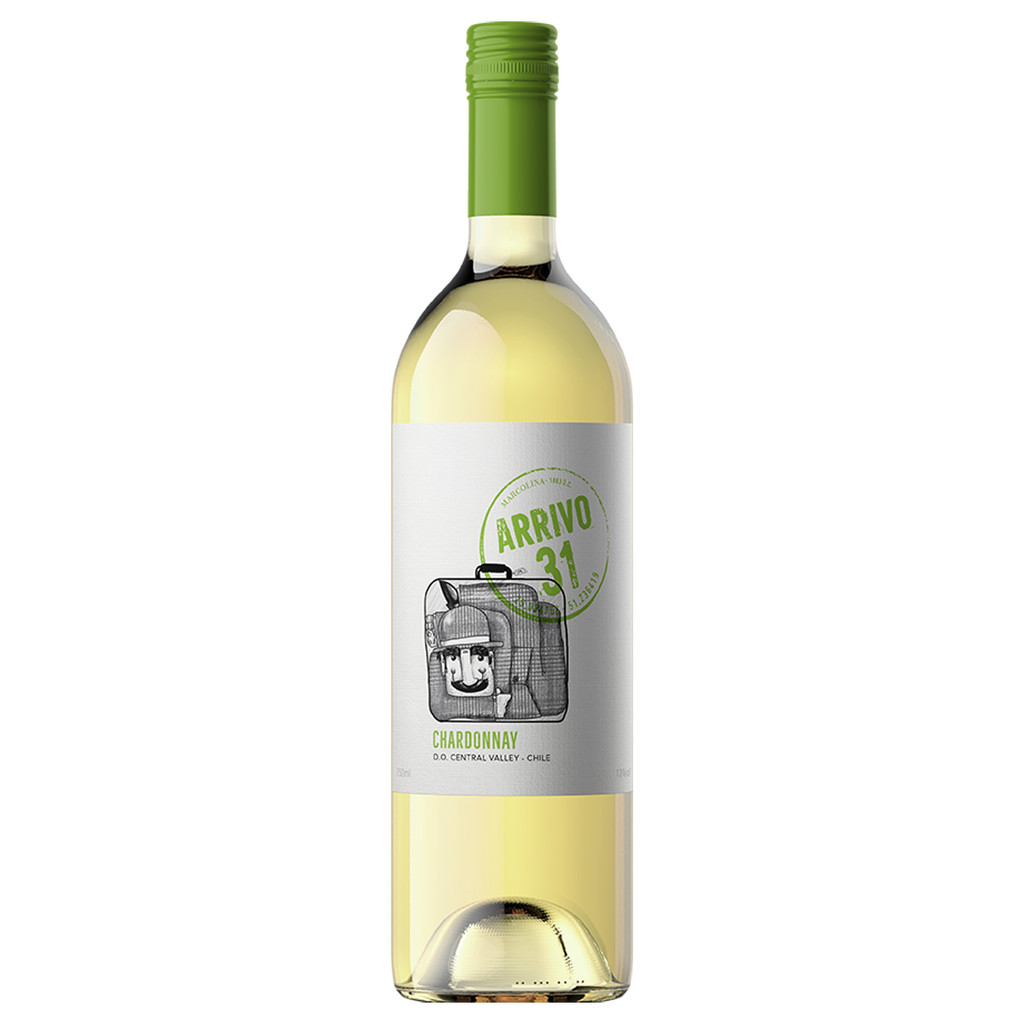 Vinho Branco Seco Chileno Arrivo 31 Chardonnay 750ml