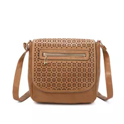 Bolsa pequena retrô com estampa de enfeites ideal para uso diário e em ambientes profissionais