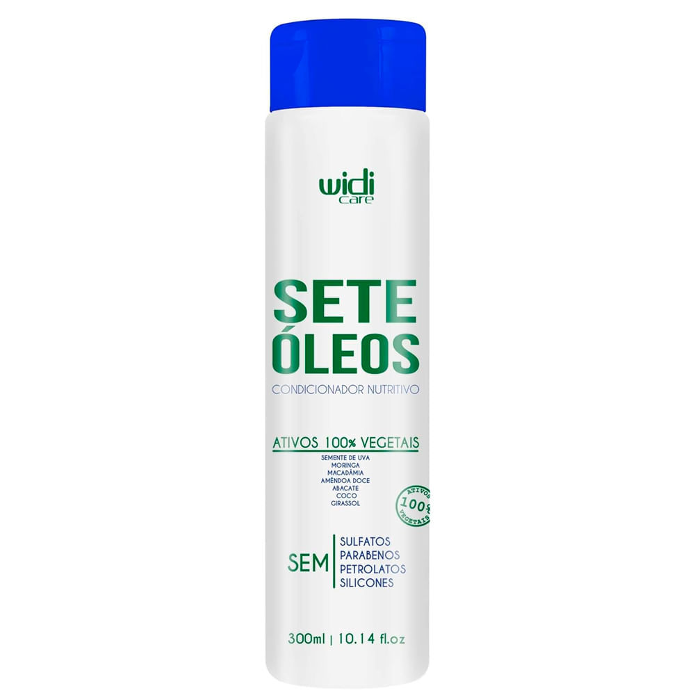 Condicionador Nutritivo Widi Care Sete Óleos 300ml em Oferta na Shopee