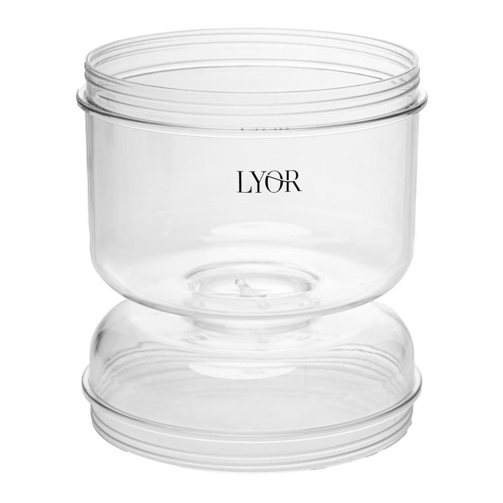 Pote Hermético para Conservas Lyor - Plástico com Separador 800ml Ideal para Salada Molho Frutas Cereais · foto 2