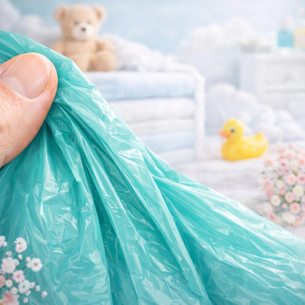 Saco De Lixo Kit 100 Unidades 10 Litros  Tira Odor Perfumado Com Cheiro de Talco Econômico