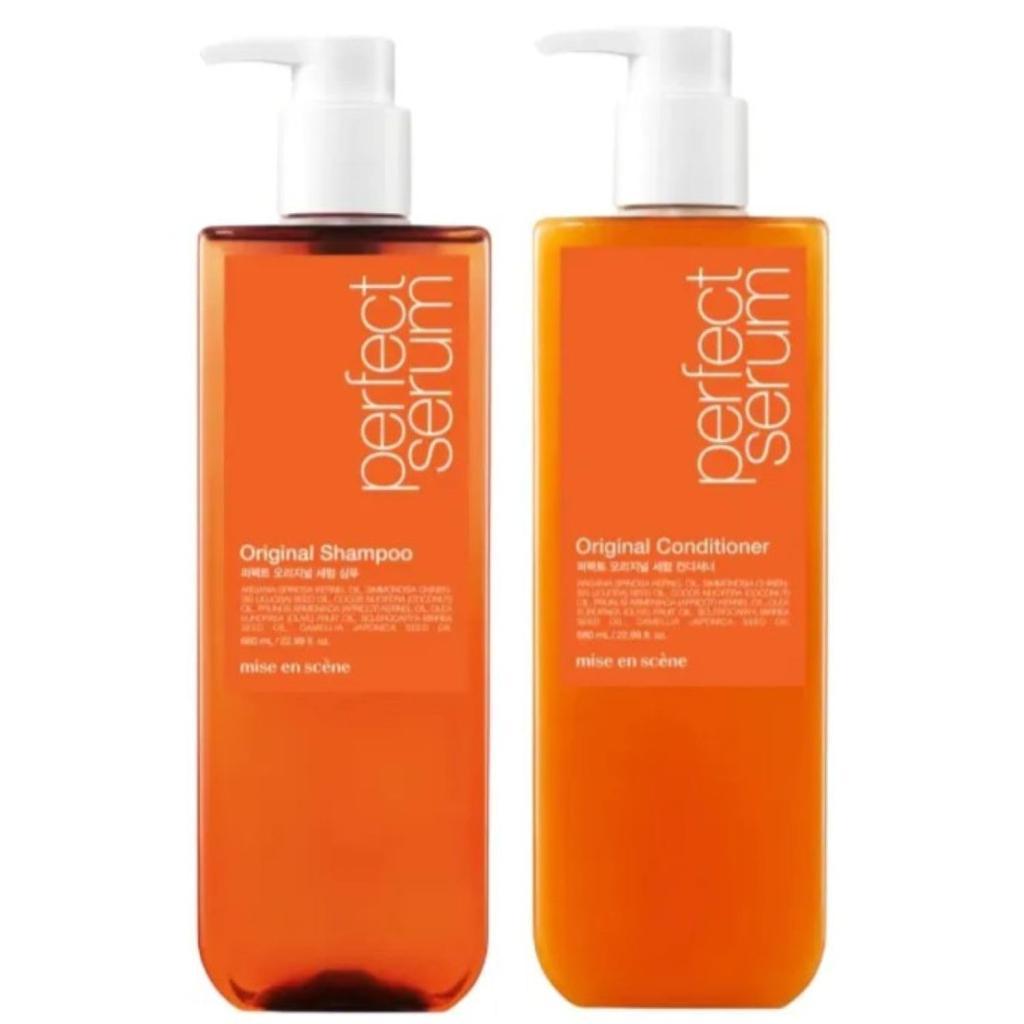 KIT PERFECT SERUM SHAMPOO E CONDICIONADOR 530ML - MISE EN SCENE