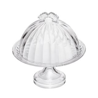 Prato com Pé Imperial 18,5cm x 9,5cm Cristal Lyor em Oferta na Shopee