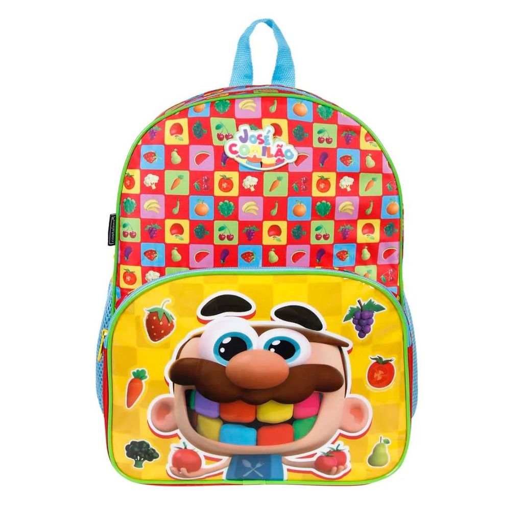 Mochila Costas José Comilão Infantil Escolar Creche Dermiwil