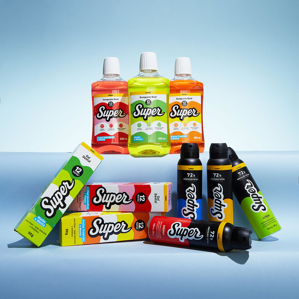 Enxaguante Bucal Super 12h Melão e Menta 500ml