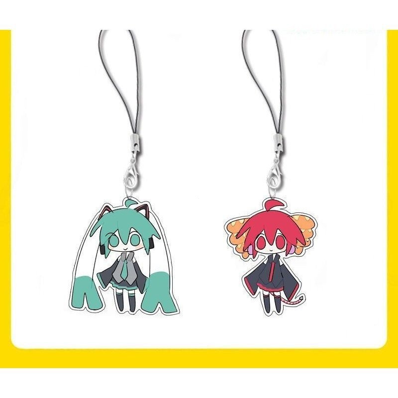 [Pingente Pendente] Hatsune Miku Heavy Tone Teto Corrente de Telefone Periférica Cordão Mochila de Estudante Pequenos Ac