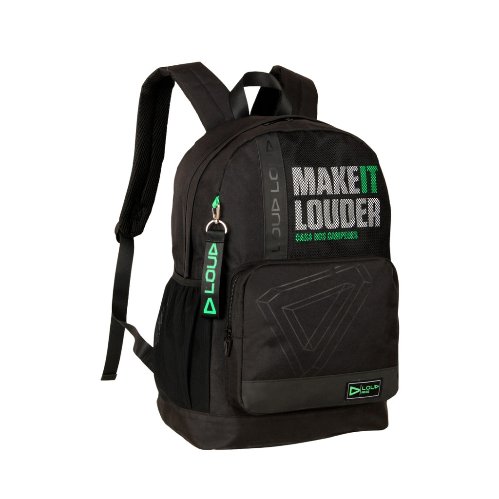 Mochila De Costas Loud Valorant Gamer Ideal Para Escola Faculdade E Trabalho Moderna Espaçosa Resistente Uso Diário Clio