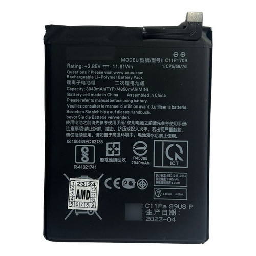 Bateria  Compatível Asus Zenfone Live L1 Za550kl C11p1709 Envio Super Rapido!