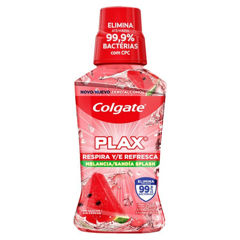Enxaguante Bucal Colgate Plax Respira e Refresca Sabor Melancia 250ml em Oferta na Shopee