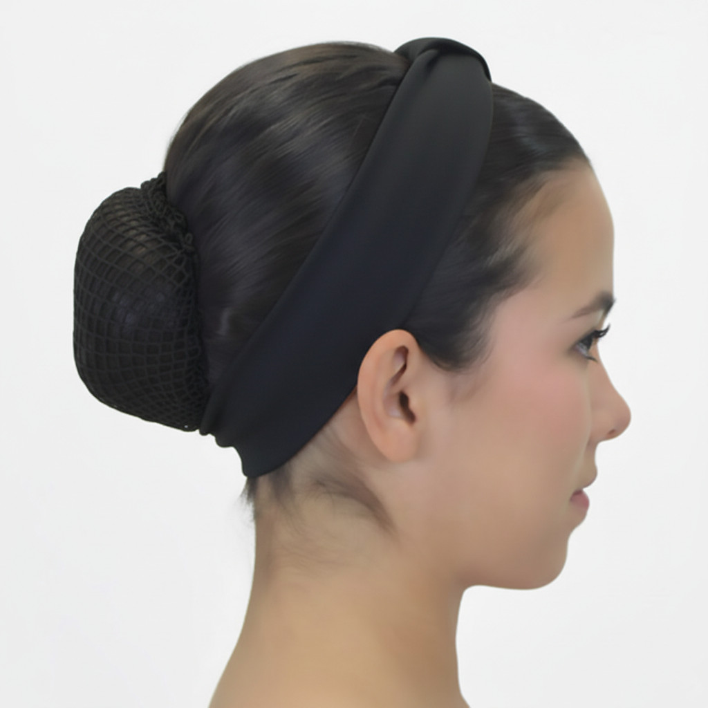 Acessórios para Bailarina – Redinha + Faixa com Nó (Tiara) em Oferta na Shopee