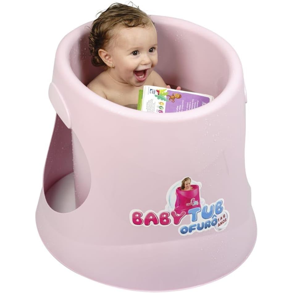 Banheira Infantil Babytub Ofurô 1 a 6 Anos – Ergonômica, Econômica, Livre de BPA e Certificada SGS