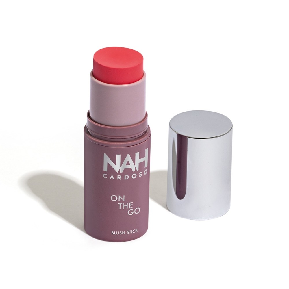Blush Stick Rosa On The Go By Nah Cardoso 5g em Oferta na Shopee