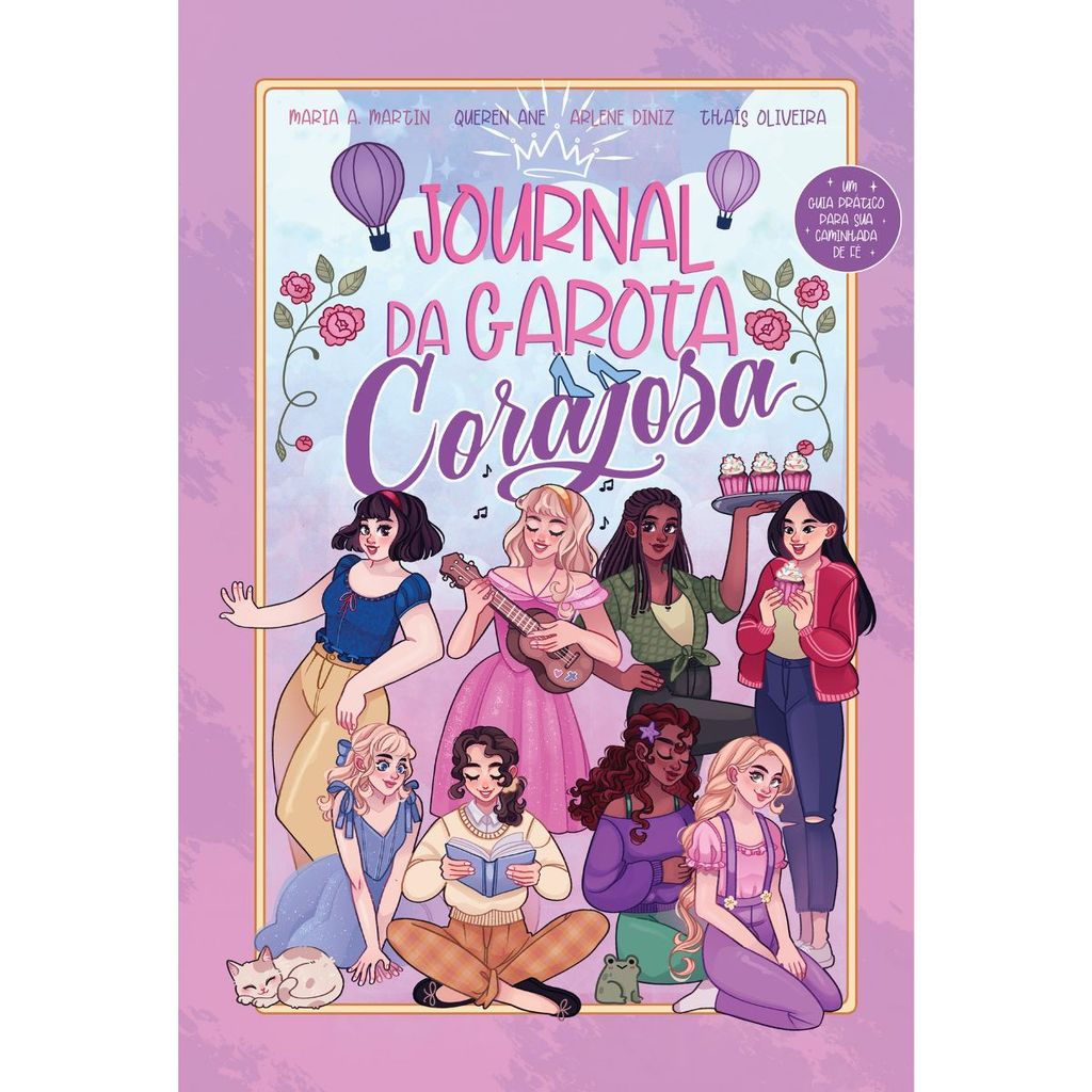 Livro Journal da Garota Corajosa | Nova Capa | Arlene, Maria Araújo, Queren, Thaís | Mundo Cristão