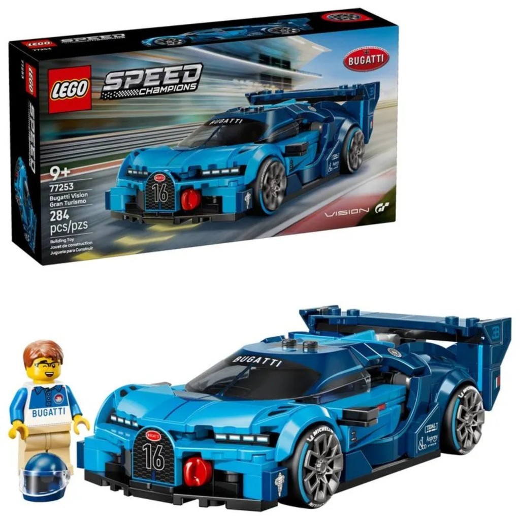 Lego Speed Champions 77253 Hipercarro Bugatti Vision Gt 284 Speed Champions em Oferta na Shopee