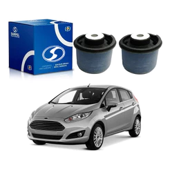 Par Bucha Eixo Traseiro New Fiesta 1.5 1.6 2014 A 2017