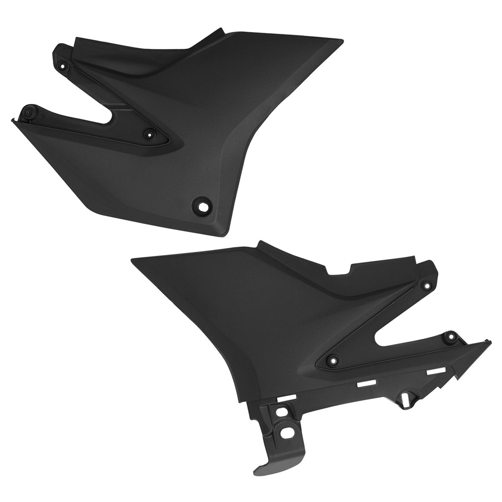 Par Sub-Tampa Lateral Modelo Original Pro Tork Moto Compativel Xre 300 2010 2011 2012