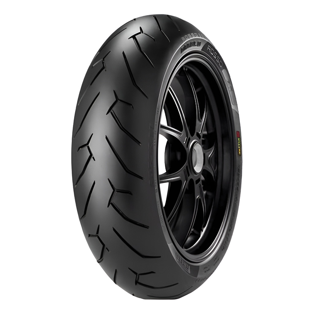 Pneu Moto Pirelli Aro 17 Diablo Rosso II 190/55R17 75W TL - Traseiro