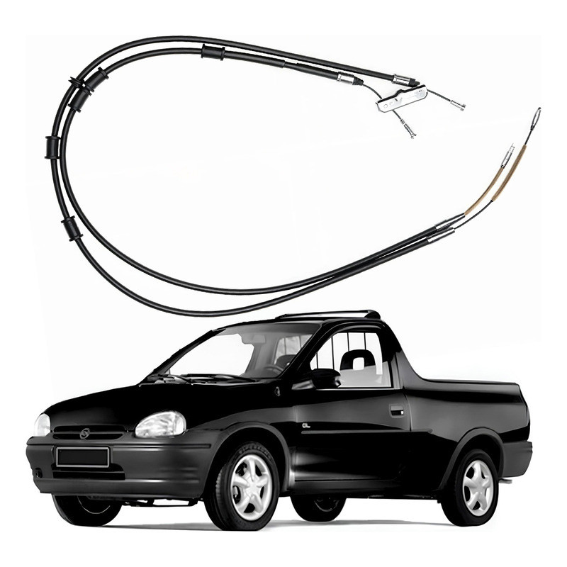 Cabo Freio Traseiro Corsa Pickup 1.6 1995 A 1996