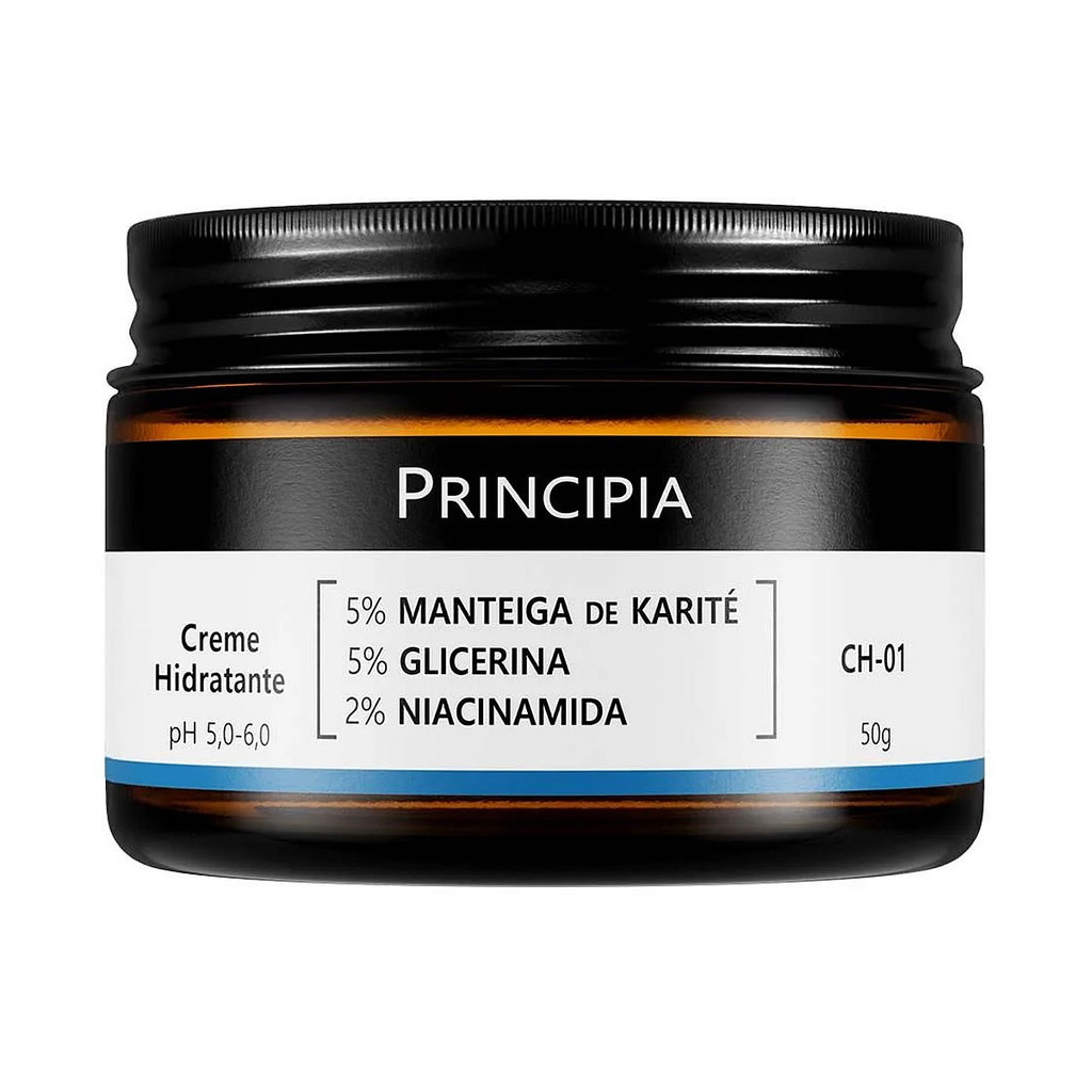 Creme Hidratante Facial Principia CH-01 50g em Oferta na Shopee