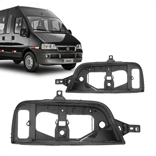 Carcaça Farol Ducato 2005 A 2017 Lado Esquerdo Esquerdo/moto