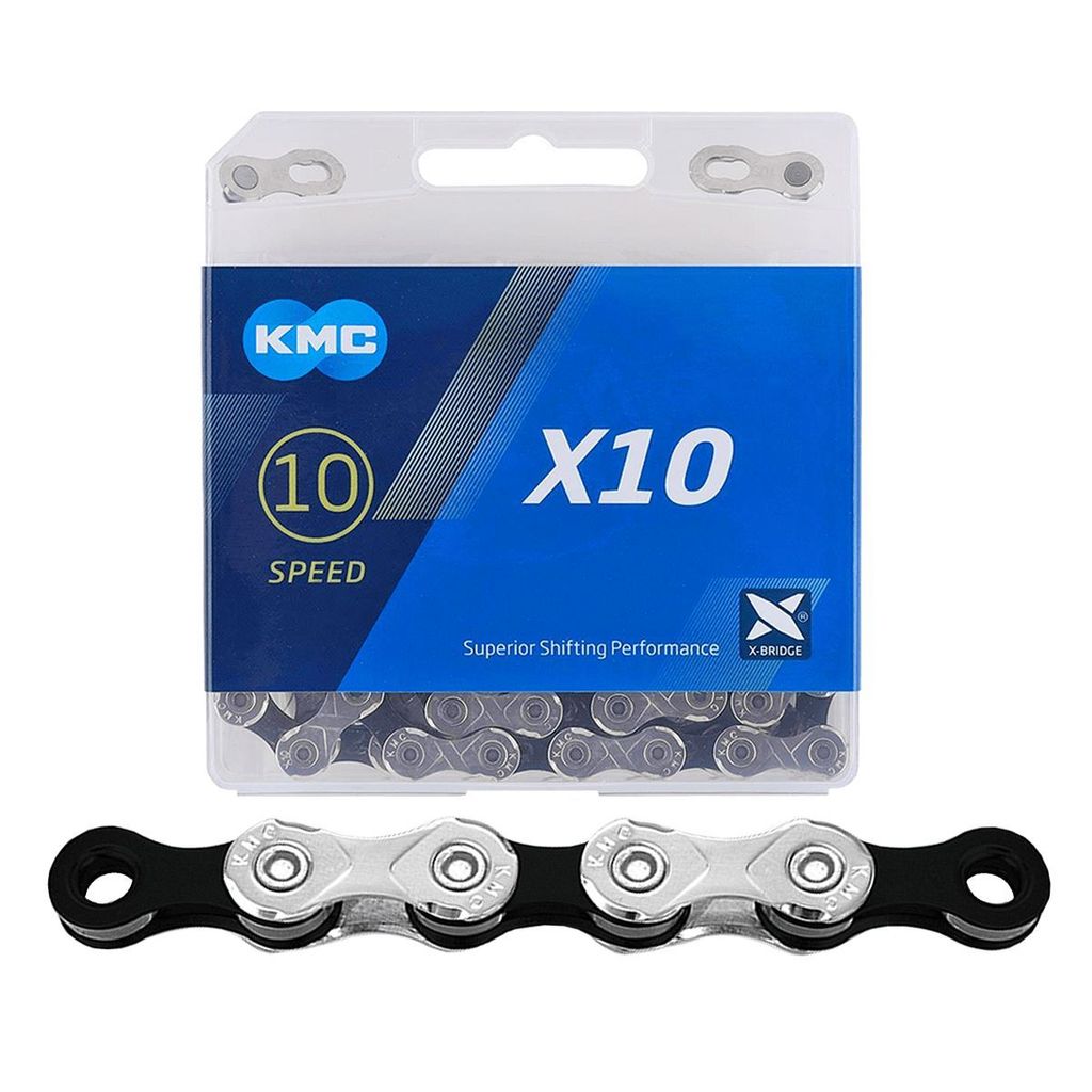 Corrente de Bicicleta KMC X10 Padrão Shimano Sram 10 vel