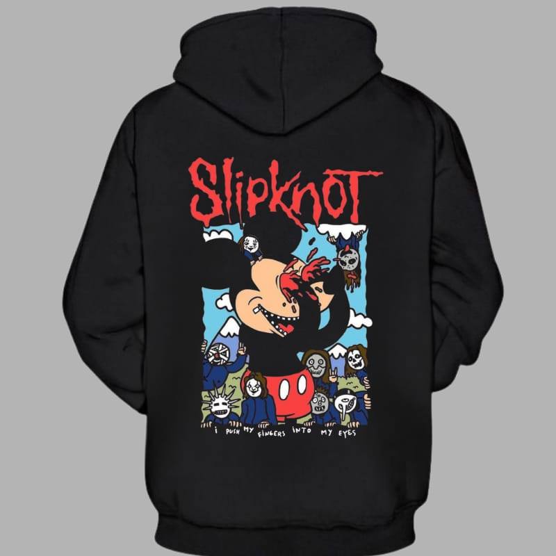 Blusa de friu BANDA SLIPKNOT MIKEY moleton canguru com bolso e capuz com envio rapido e frete gratis
