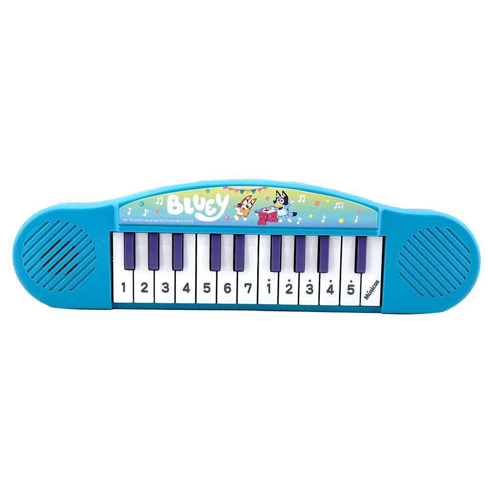 Teclado Musical Bluey Candide- Pilhas Inclusas em Oferta na Shopee