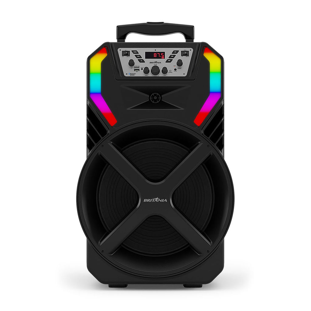 Caixa de Som Amplificada Britânia Bcx12100 Woofer 12” 700w