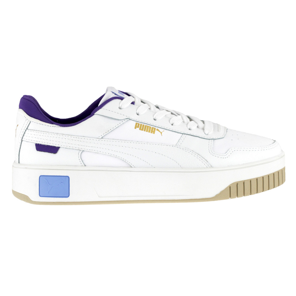 Tênis Puma Carina Street BDP Branco e Roxo - Feminino