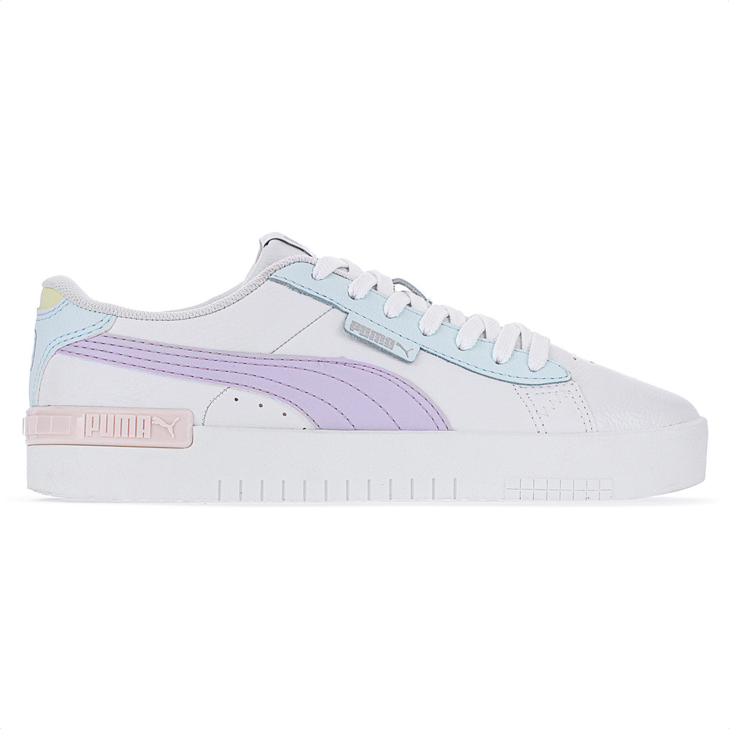 Tênis Puma Jada BDP Branco Roxo e Verde- Feminino
