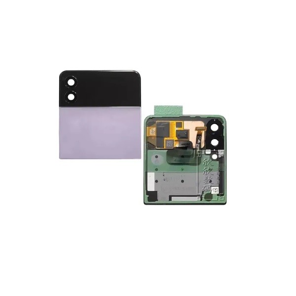Tampa Superior Violeta Galaxy Z Flip 3 SM-F711 Original