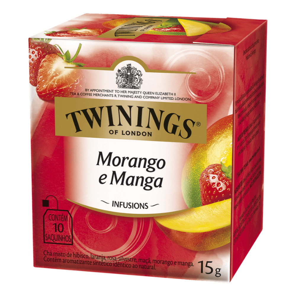 Chá de Morango e Manga 15g - Twinings
