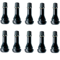 Bico Válvula Para Pneu sem Câmara TR414 Kit com 10 Uni carro aro:13, 14, 15, 16, 17 e 18 Universal