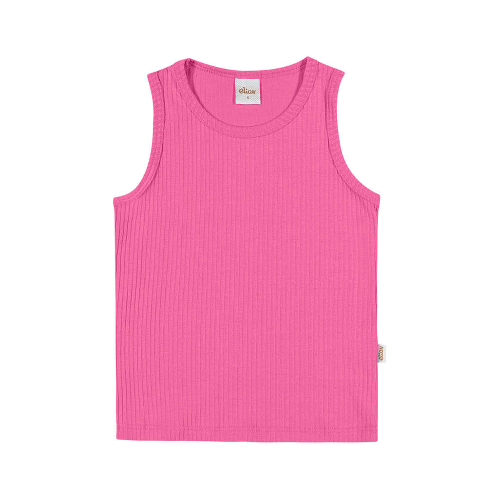 Regata Infantil Menina Básica Elian Rosa em Oferta na Shopee