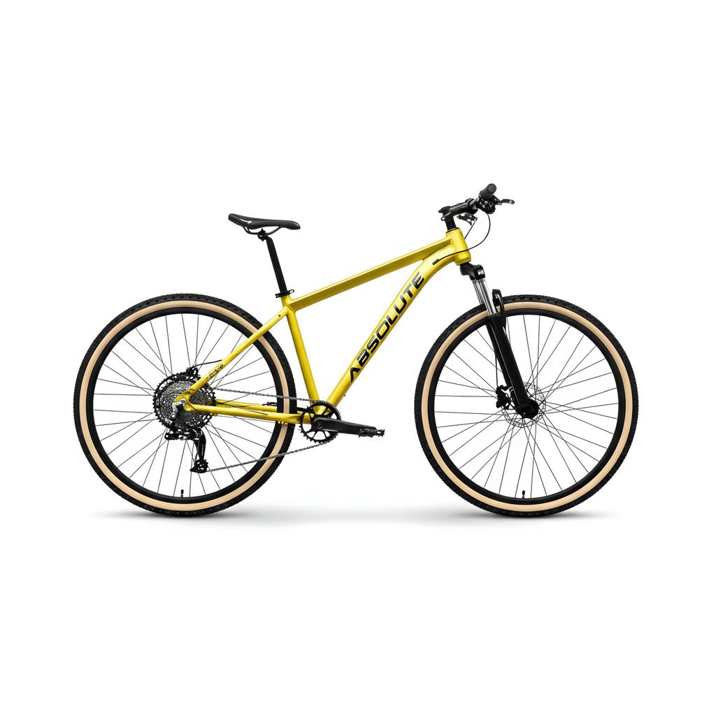 Bicicleta Aro 29 MTB Absolute Nero 5 12v Freio Hidraulico Trava Ombro Faixa Bege em Oferta na Shopee