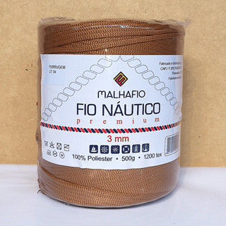 Fio Nautico 3mm Premium 500G Para Bolsa Entrega Rápida Varias Cores em Oferta na Shopee